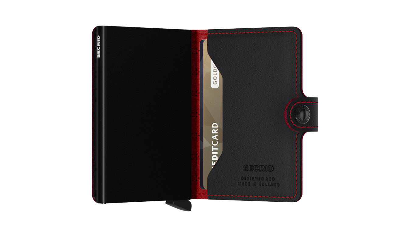 Secrid Miniwallet Fuel Black-Red image 1