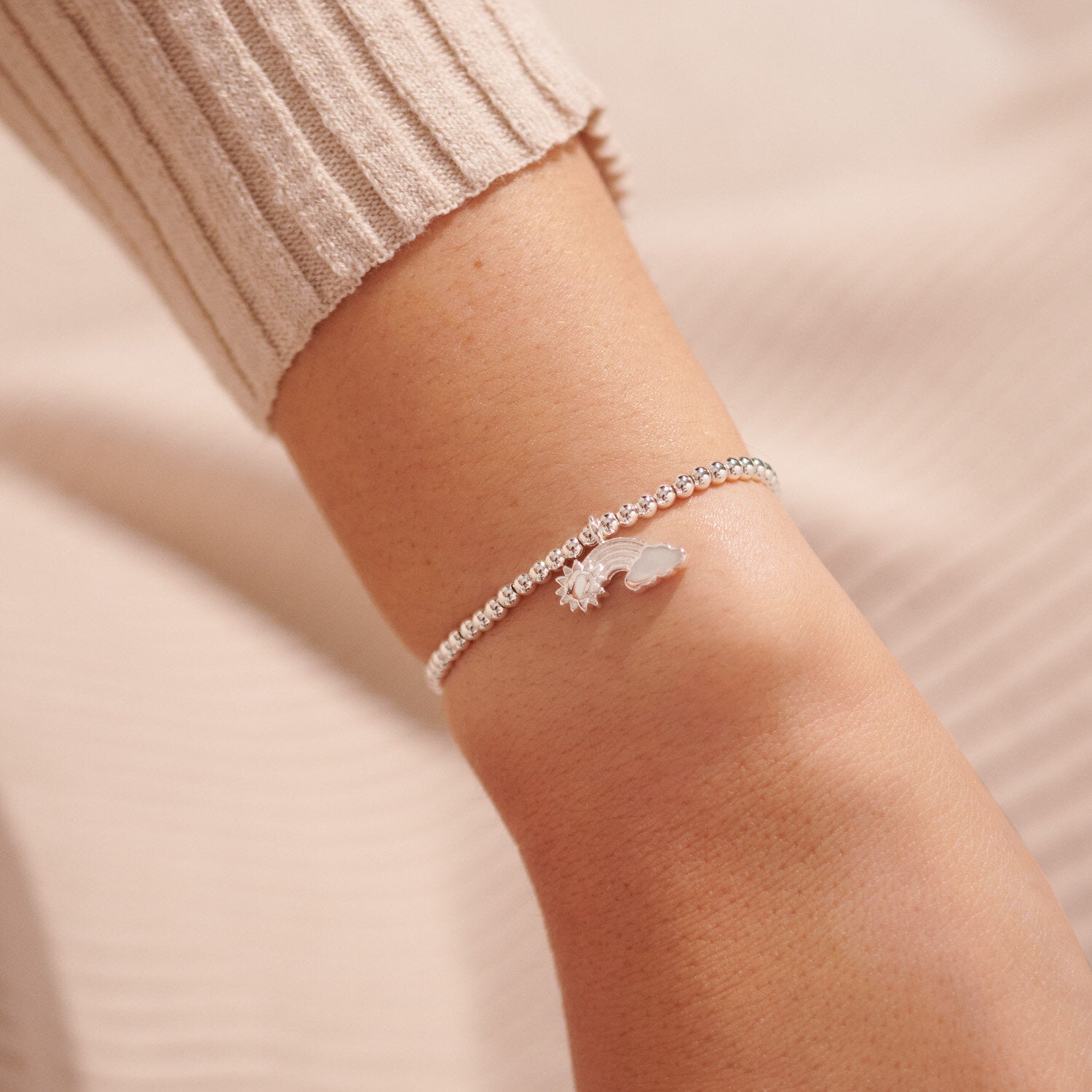 A Little 'Whatever The Weather We'll Get Through It Together' Bracelet image 1