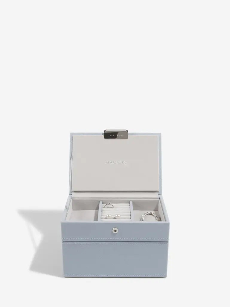 Mini Jewellery Box Set - Dusky Blue