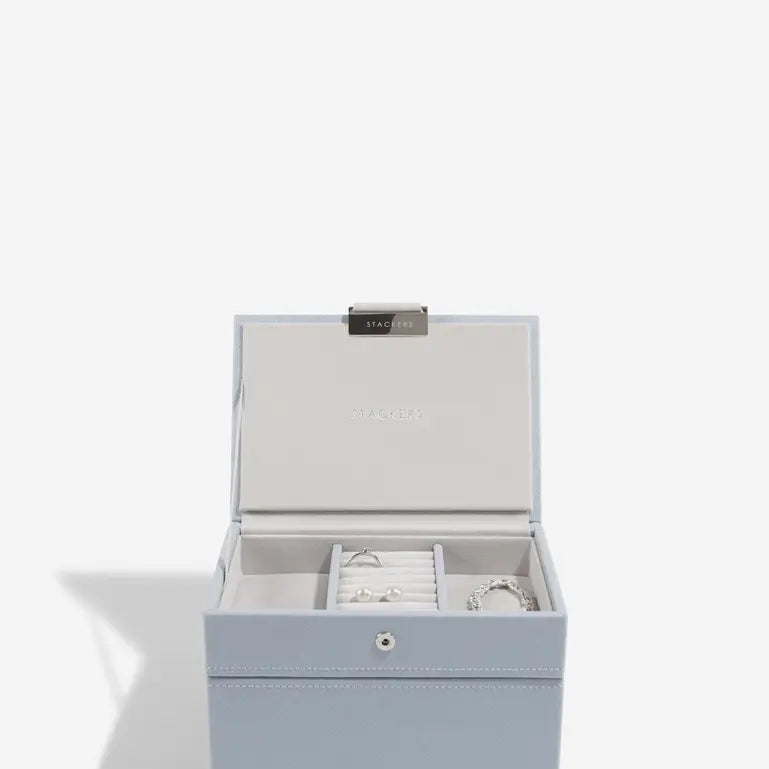 Mini Jewellery Box Set - Dusky Blue