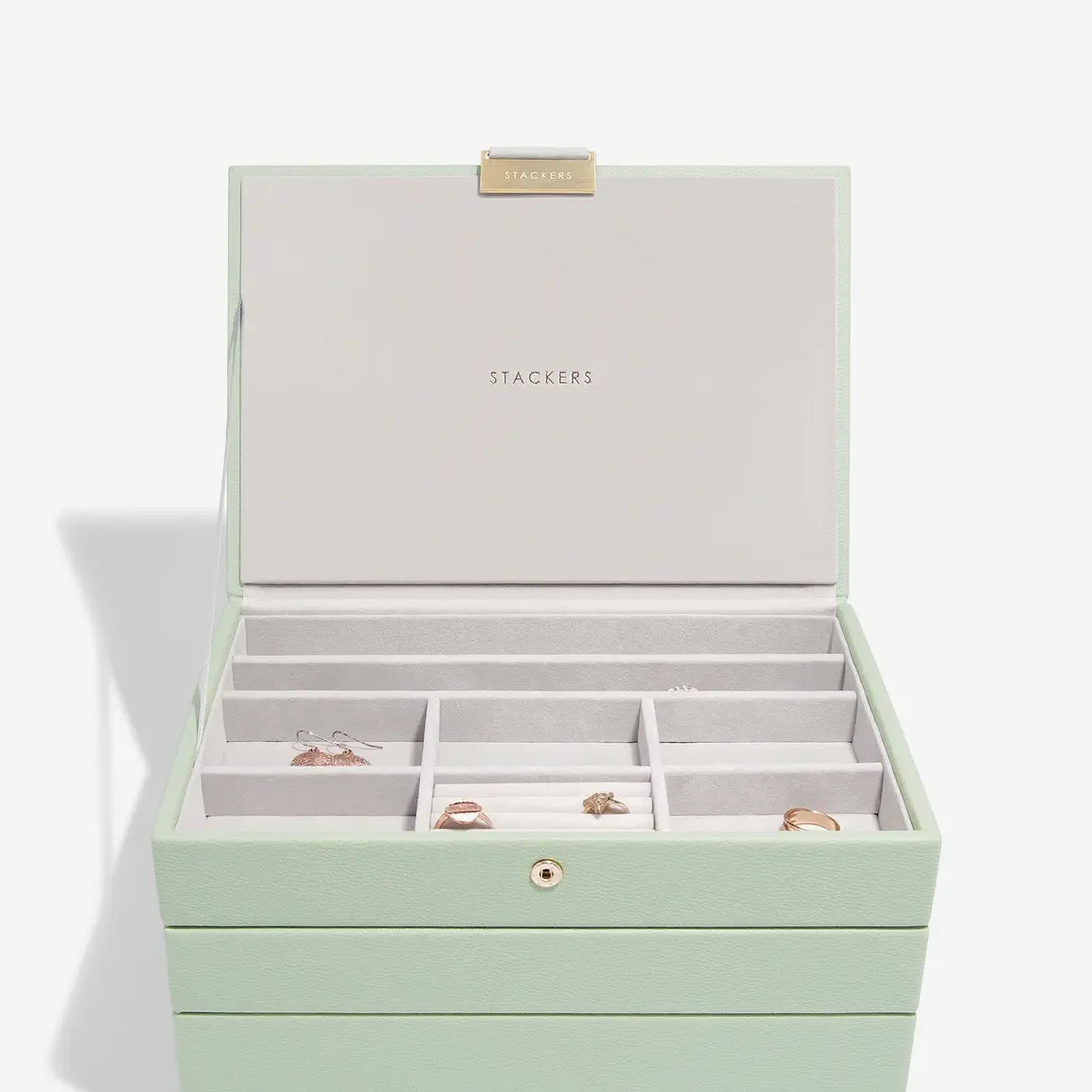 Classic Jewellery Box - Sage Green