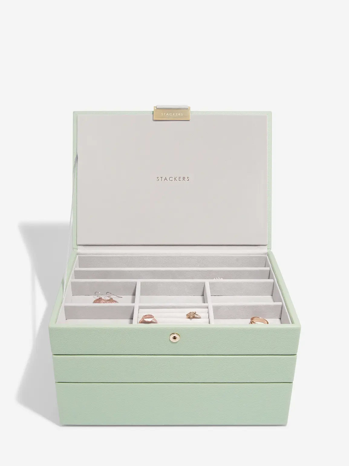 Classic Jewellery Box - Sage Green