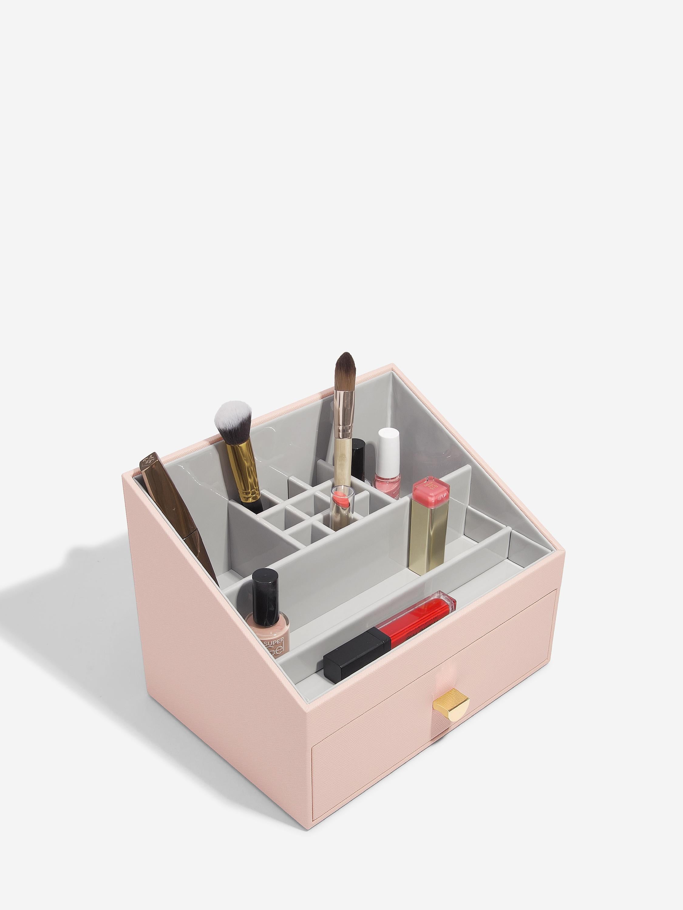 Makeup Organiser - Blush & Gold