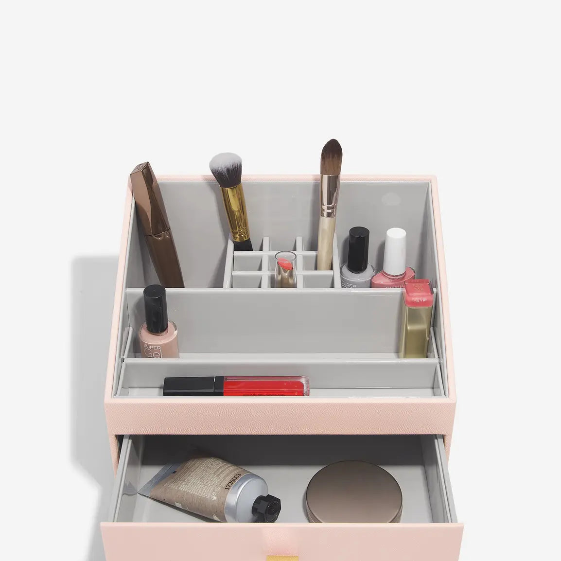 Makeup Organiser - Blush & Gold
