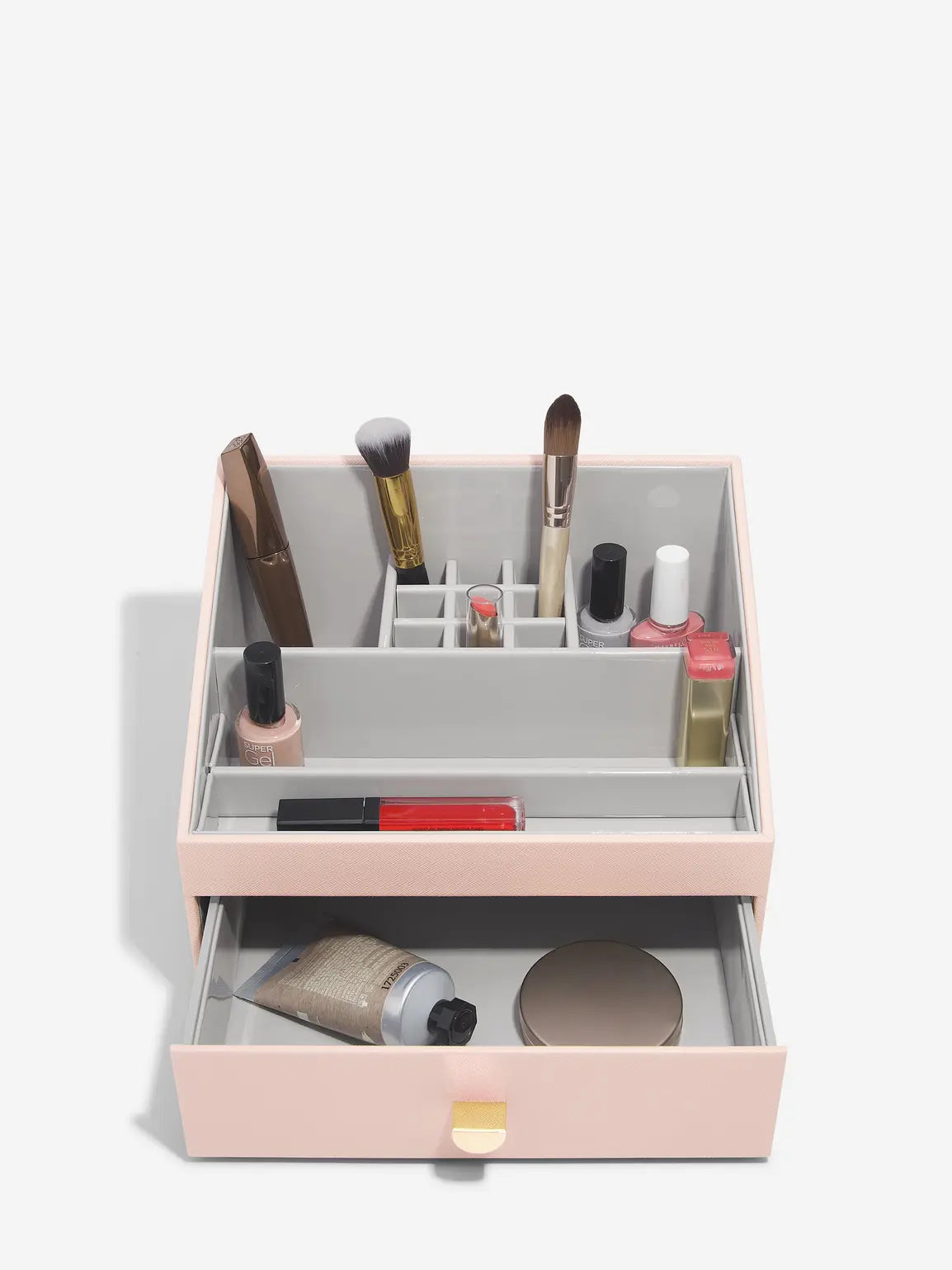 Makeup Organiser - Blush & Gold