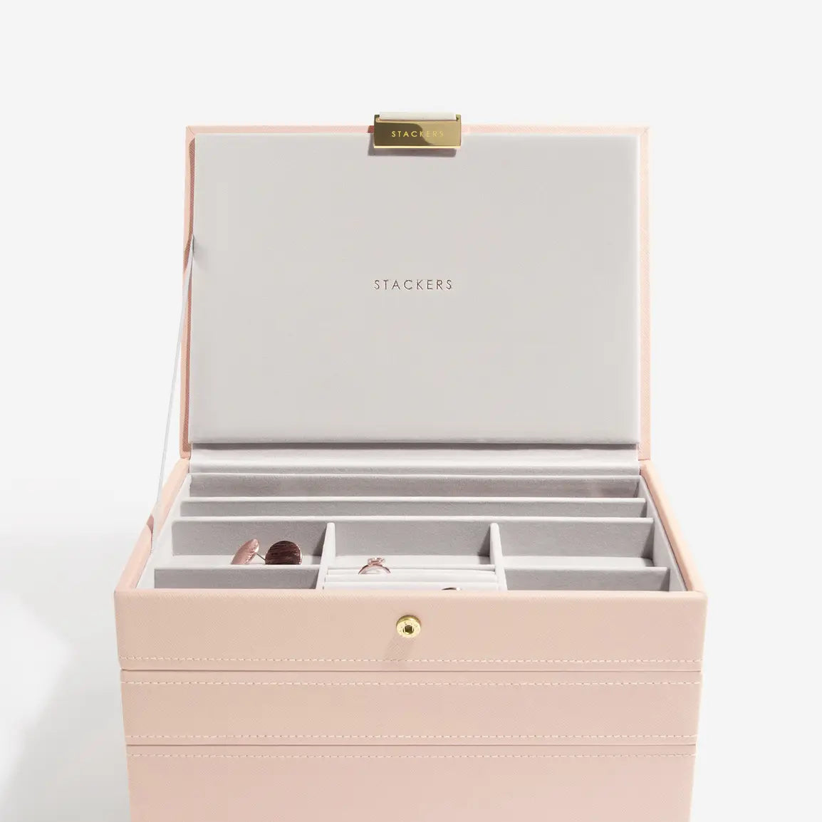 Classic Jewellery Box - Blush and gold
