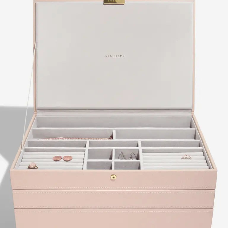 Supersize Jewellery Box - Blush & Gold