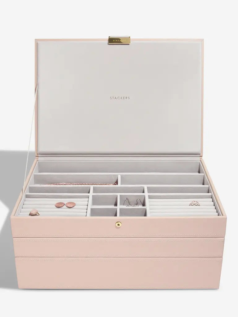 Supersize Jewellery Box - Blush & Gold