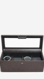 4 Piece Watch Box - Brown