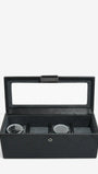 4 Piece Watch Box - Black