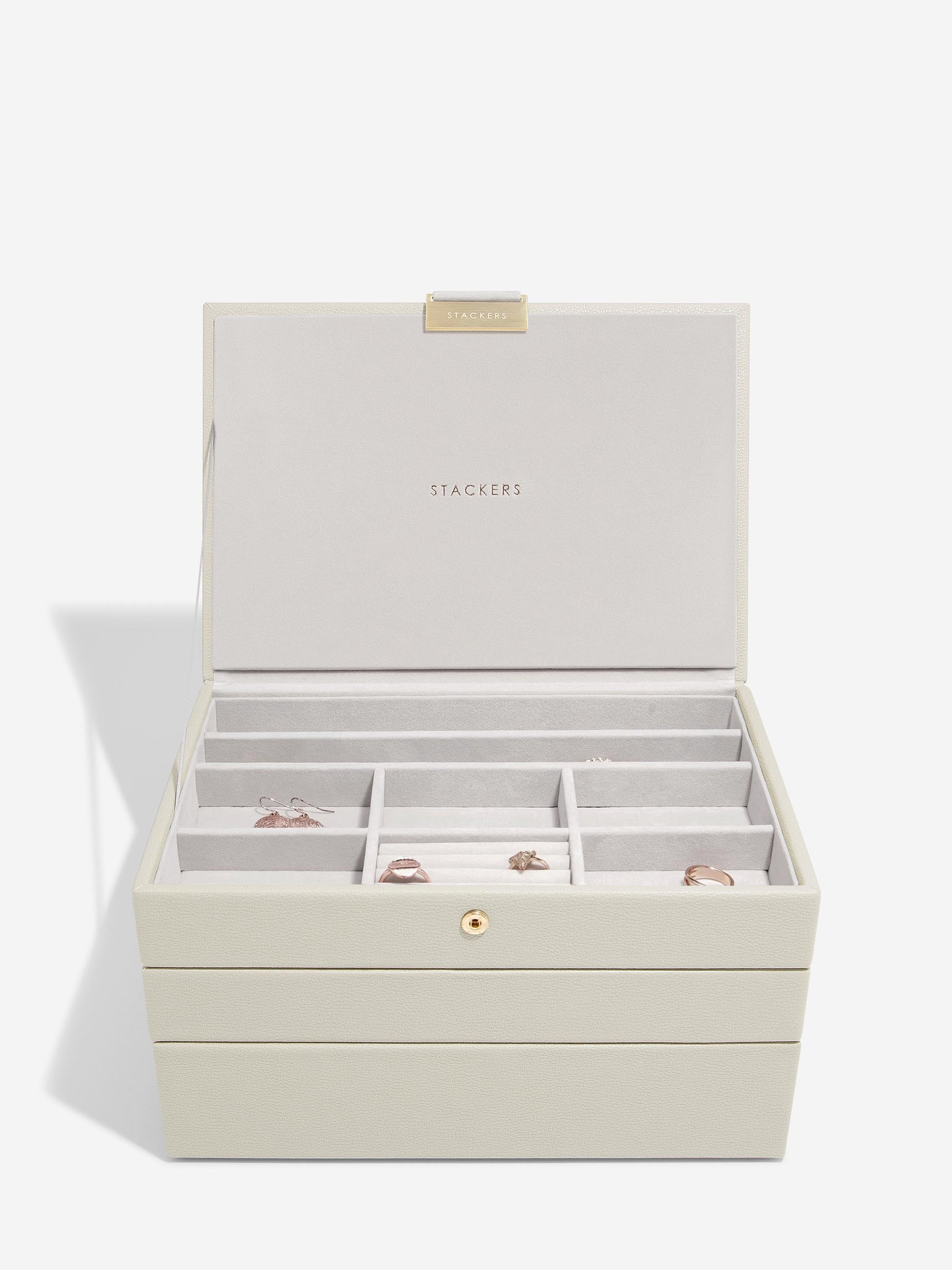 Classic Jewellery Box - Oatmeal