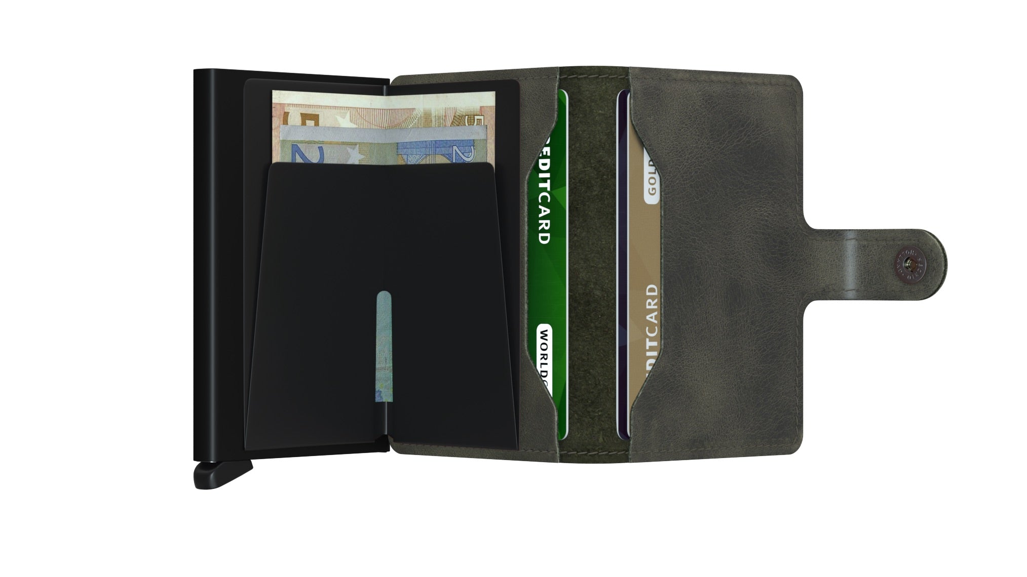Secrid Miniwallet Vintage Olive-Black 1718107 image 1