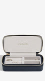 Zipped Travel Jewellery Box - Navy Blue