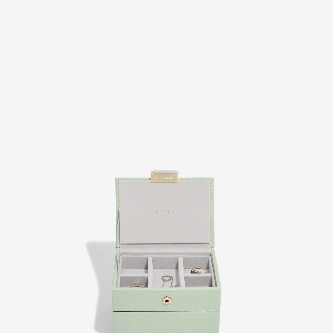 Micro Jewellery Box - Sage Green