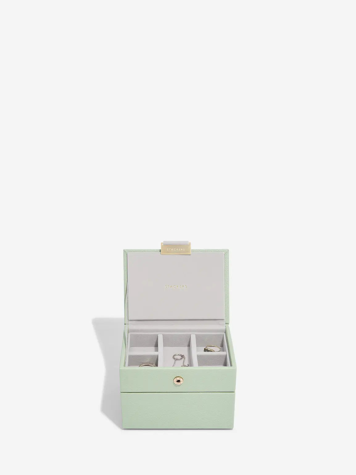 Micro Jewellery Box - Sage Green