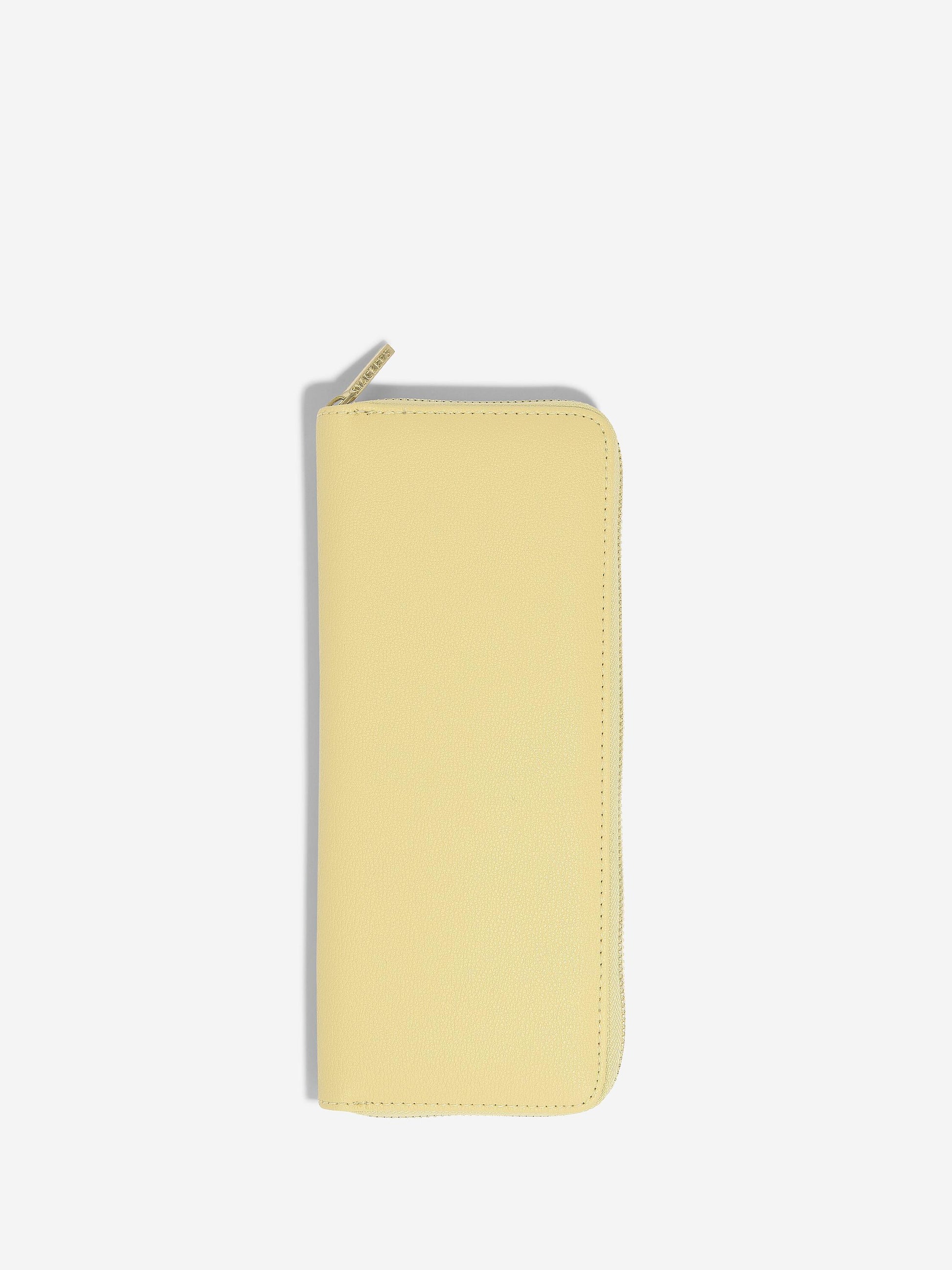 Jewellery Roll - Butter Yellow