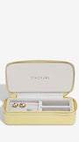 Zipped Travel Jewellery Box - Yellow
