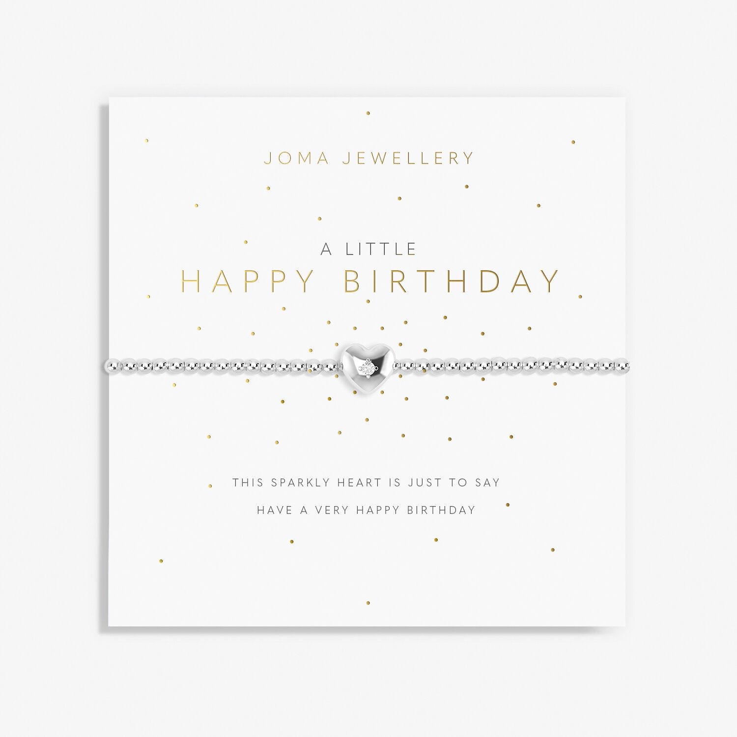 A Little 'Happy Birthday' Crystal Bracelet image 0