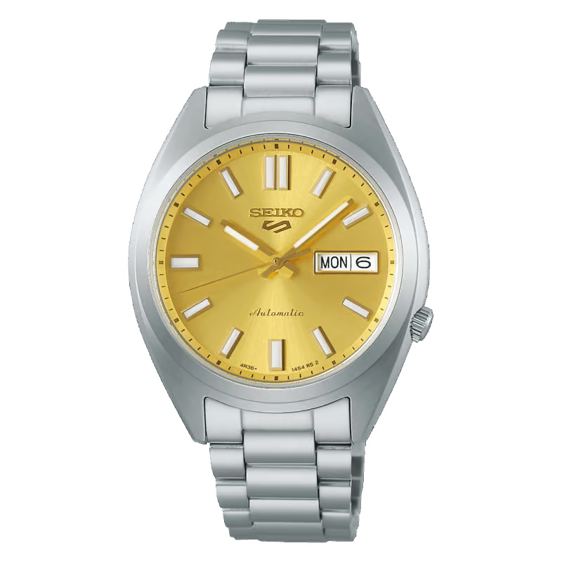 Seiko 5 Sports SNXS Vintage Gold Collection – in ‘Gold Cufflinks’ SRPL59K1 image 0