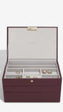 Classic Jewellery Box - Burgandy