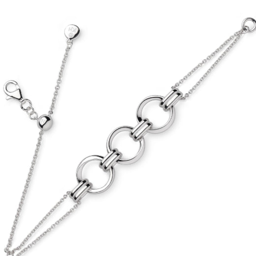 Kit Heath Bevel Unity Twin Chain Slider Bracelet image 0