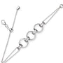 Kit Heath Bevel Unity Twin Chain Slider Bracelet image 0
