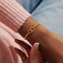 A Little 'Friendship' Bracelet In Gold Plating image 1