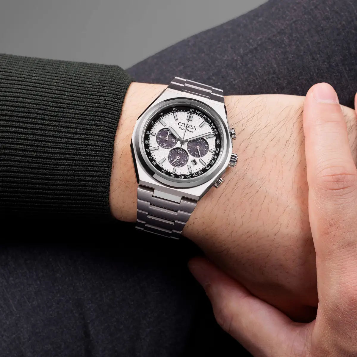 Citizen CA4610-85A Gents Zenshin Chrono Watch 26030017 image 5
