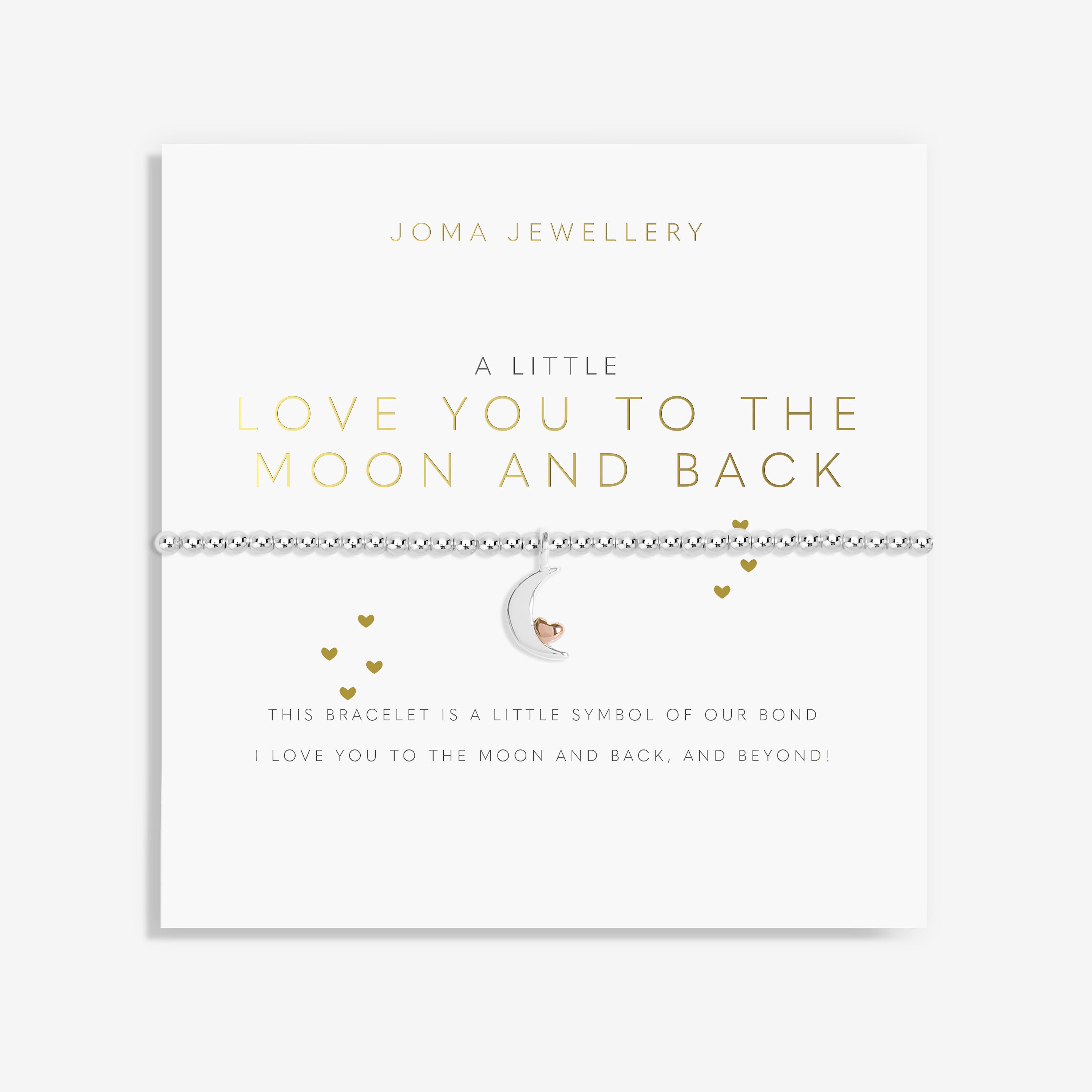 A Little 'Love You To The Moon And Back' Bracelet image 0