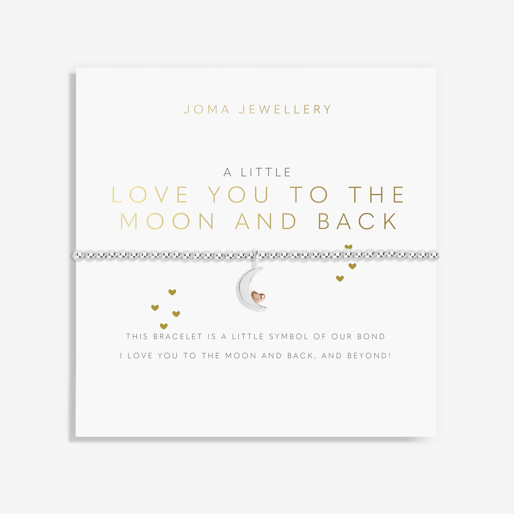 A Little 'Love You To The Moon And Back' Bracelet image 0