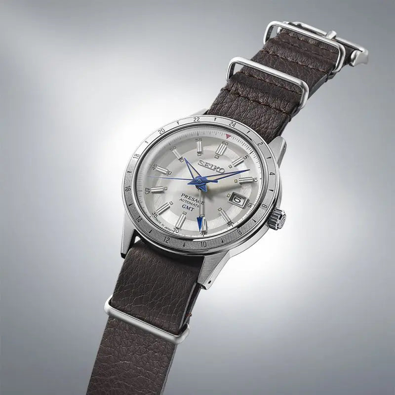 Seiko SSK015J1 Presage Style 60s ‘Laurel’ GMT  48040010 image 1