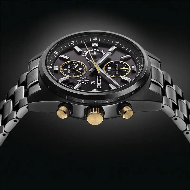 Seiko SSH169J1 Prospex GPS Solar Chronograph Speedtimer in Black image 2