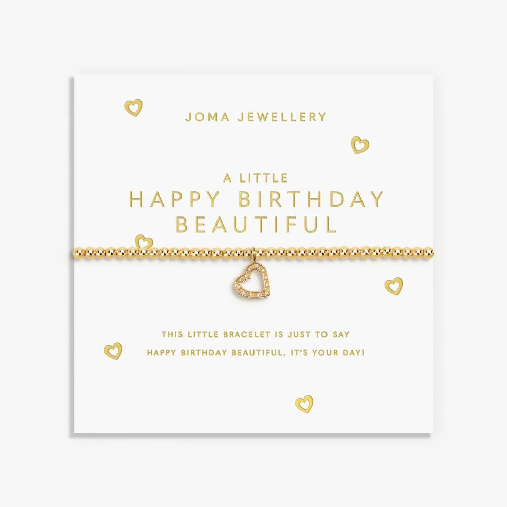 A Little 'Happy Birthday Beautiful' Bracelet