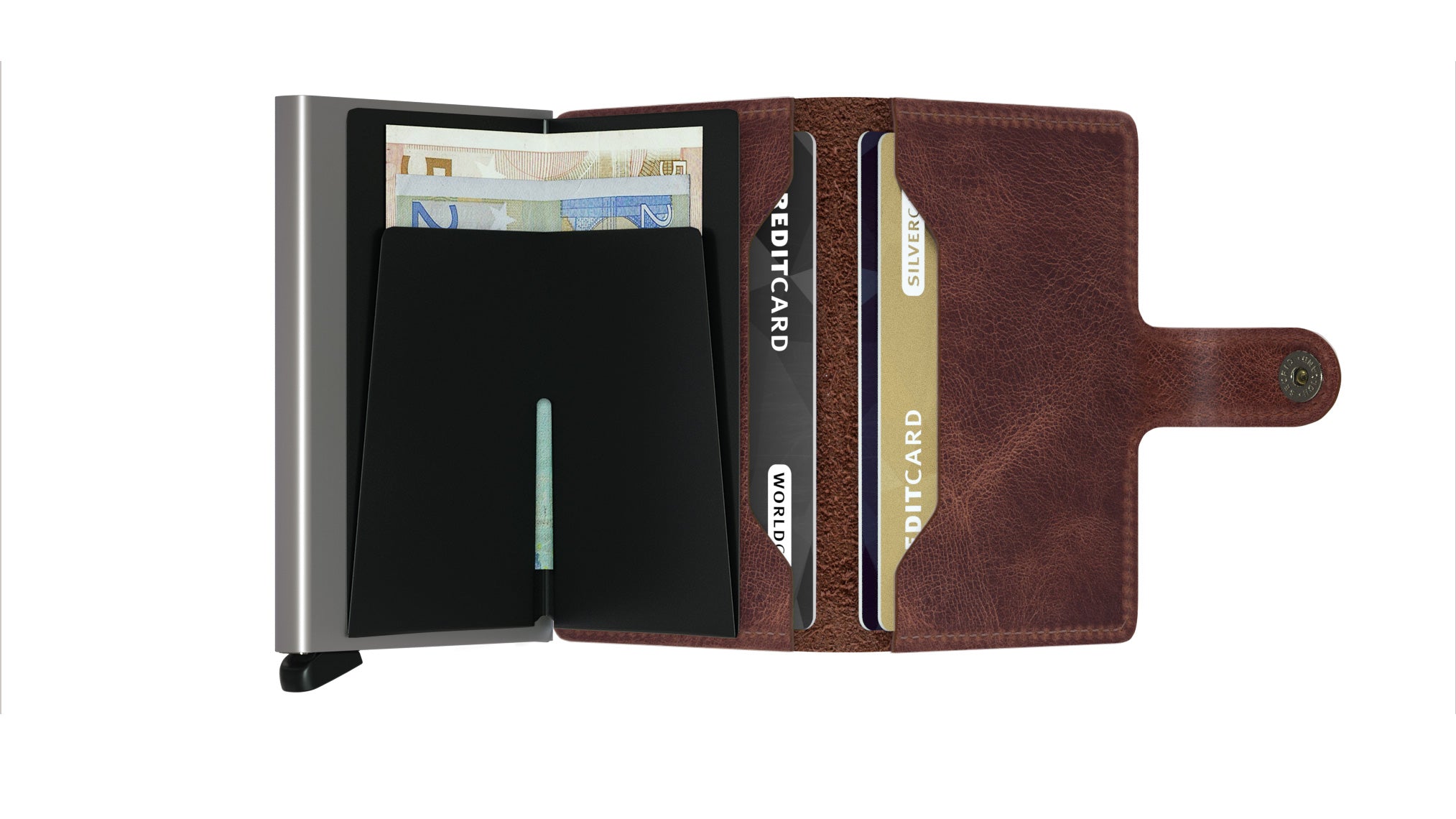 Secrid MV-Brown Vintage Brown Miniwallet 1718083 image 1