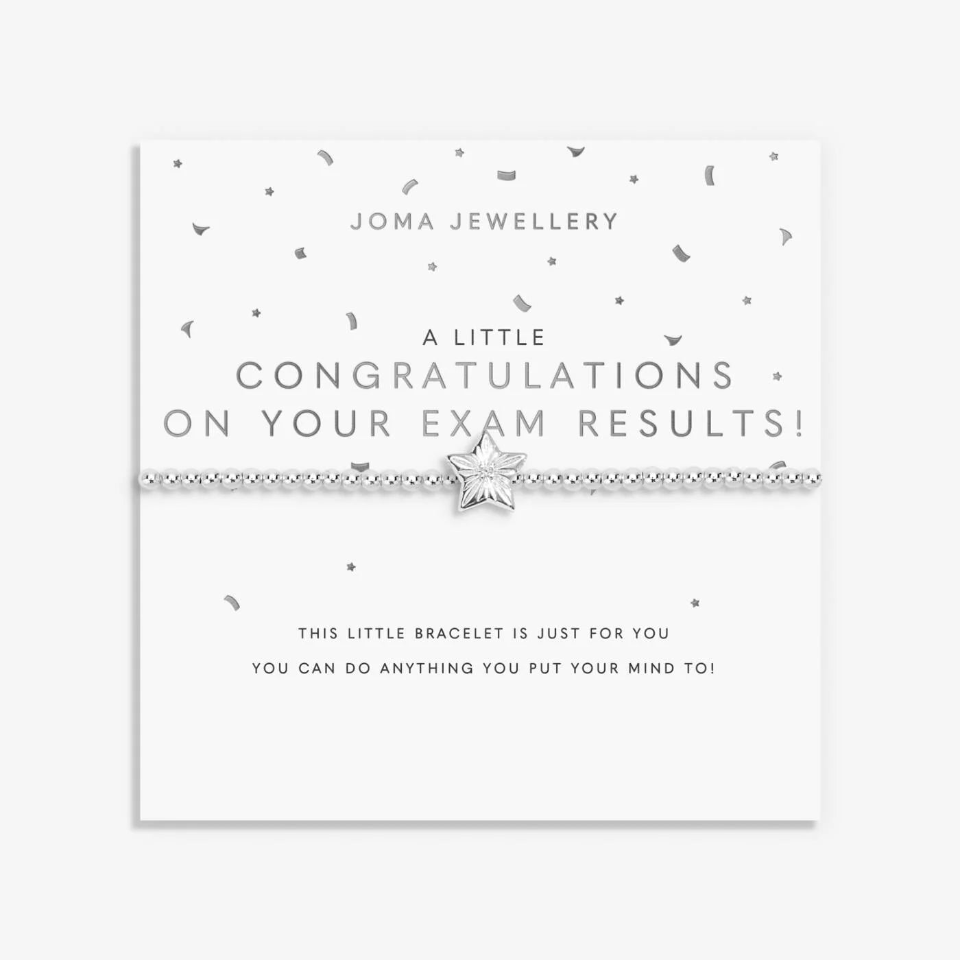 A Little 'Congratulations On Your Exam Results!' Bracelet