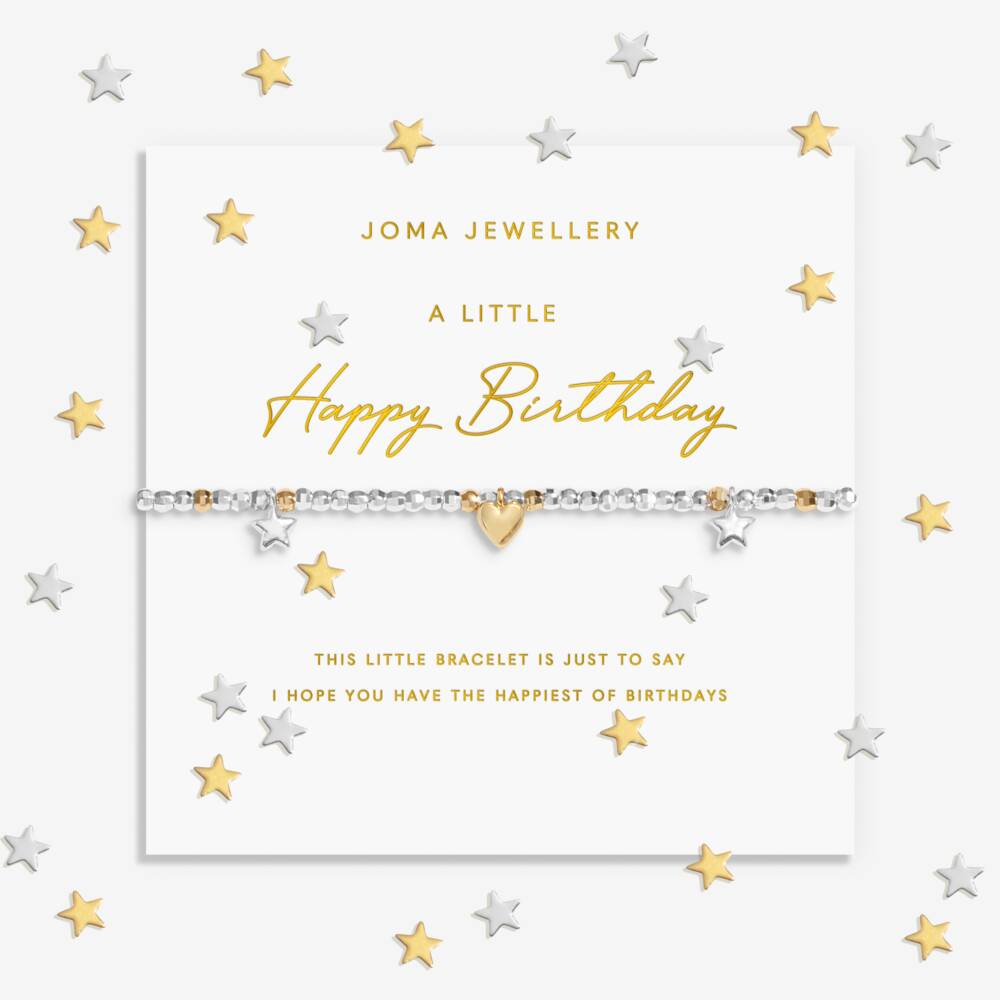 Sparkle Confetti A Little 'Happy Birthday' Bracelet