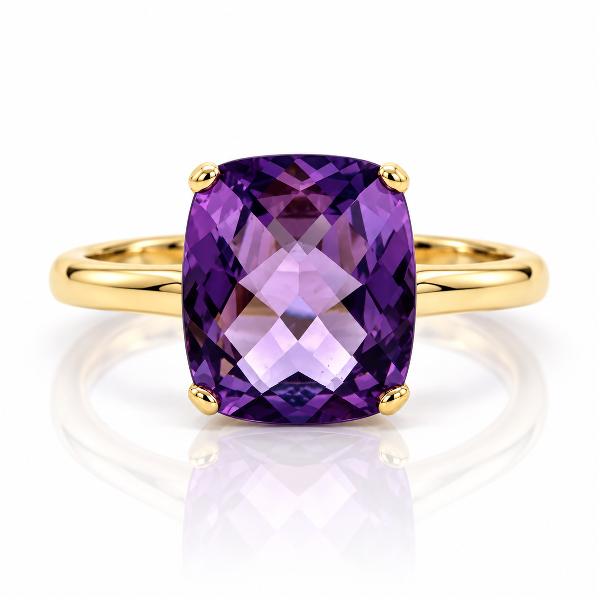 9kt Amethyst Dress Ring
