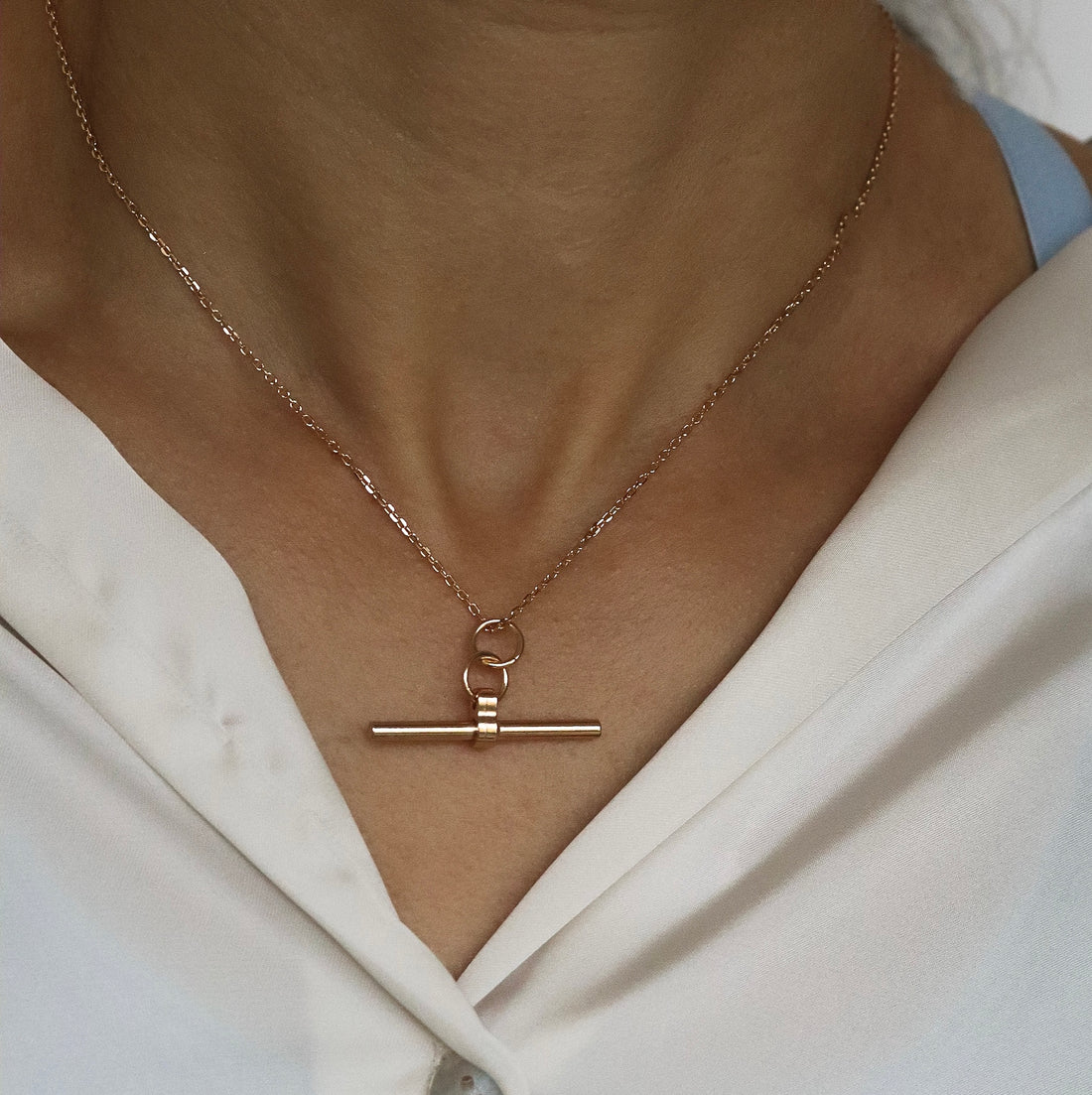 Blast From The Past T-Bar Necklace