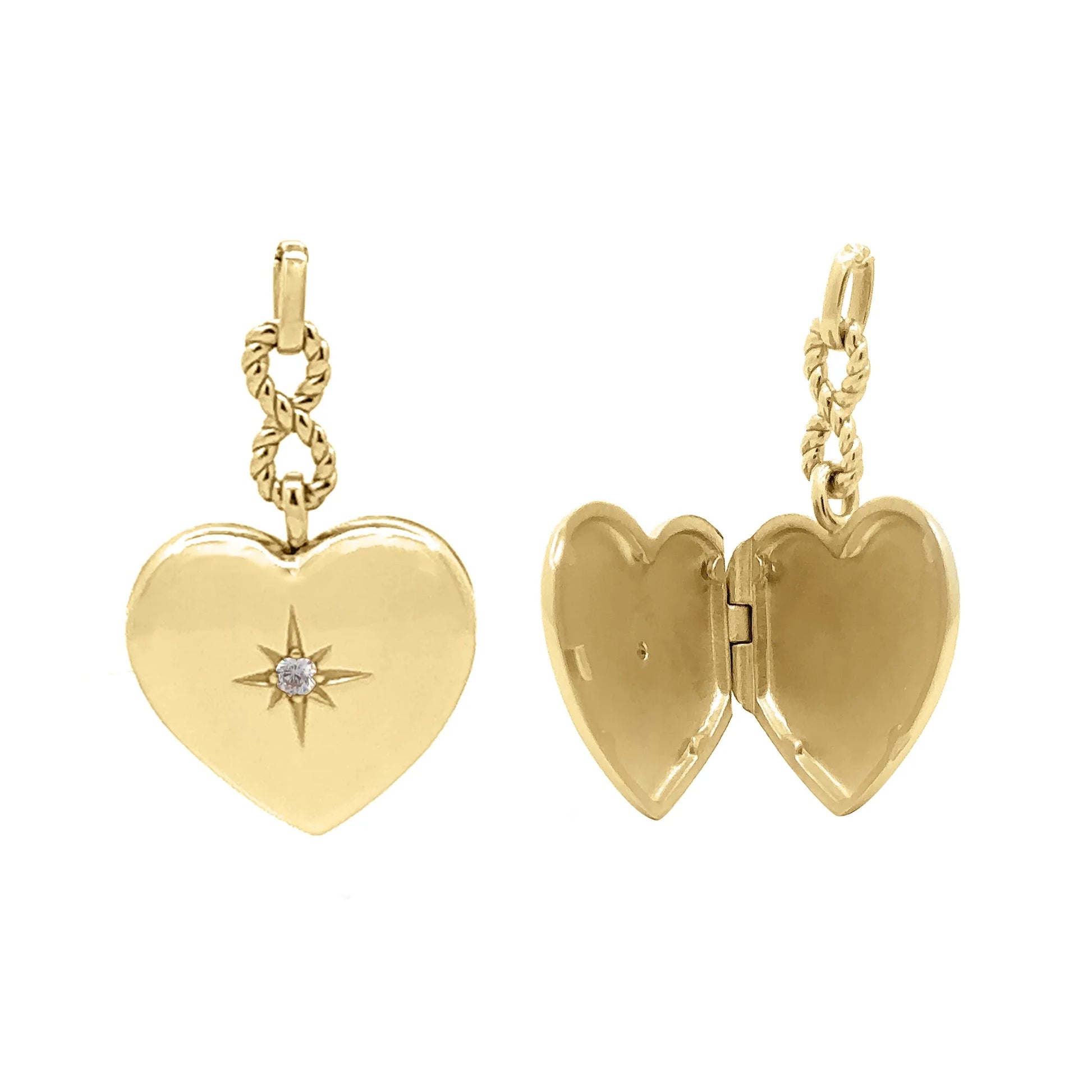 Sacred Heart Pendant Locket