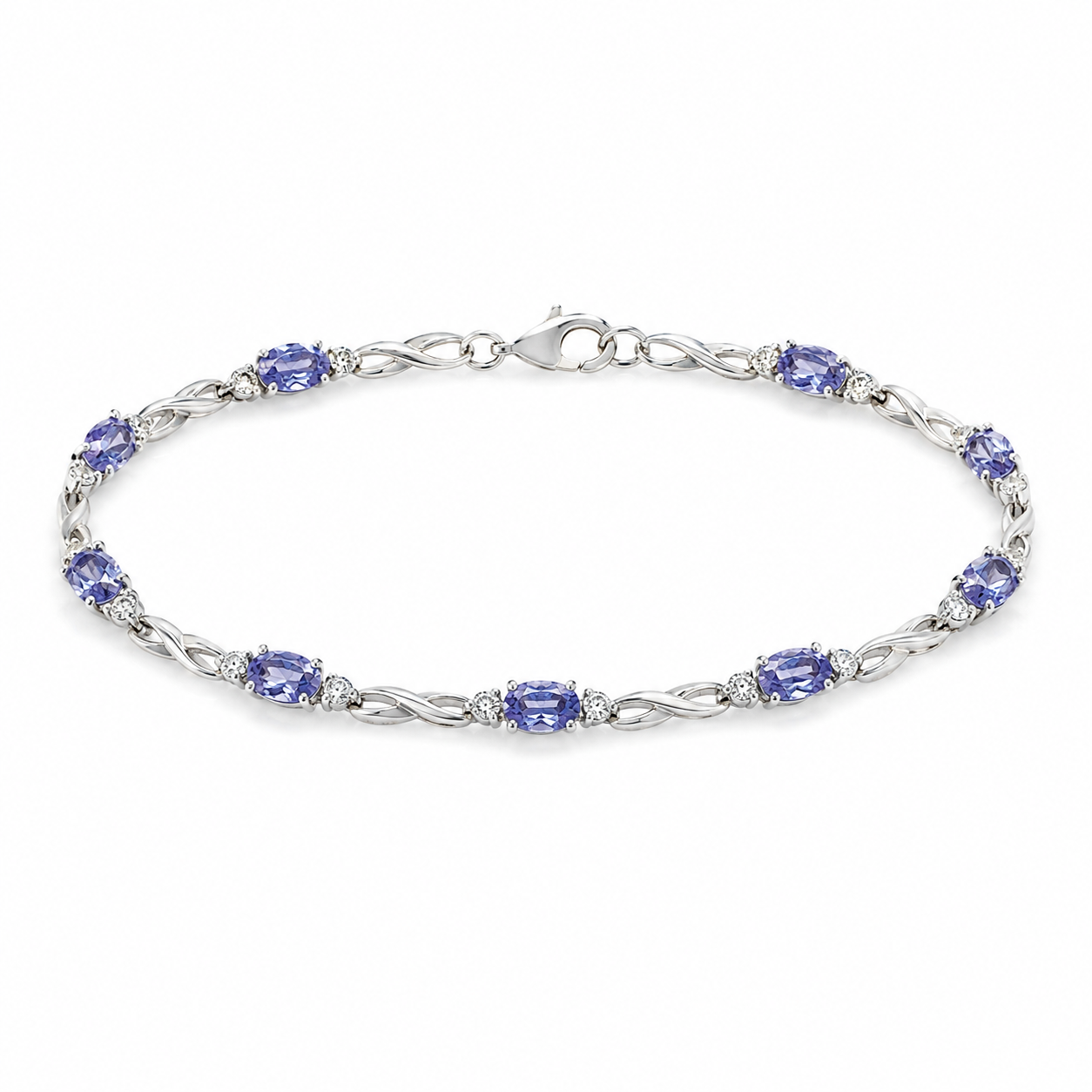 9kt Sapphire and Diamond Bracelet