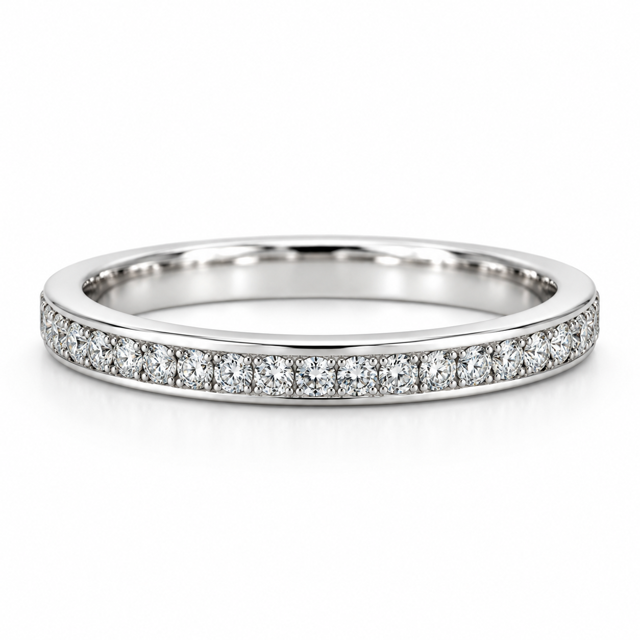 Grain Set CZ Band