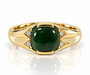 9kt Bloodstone and Diamond Dress Ring