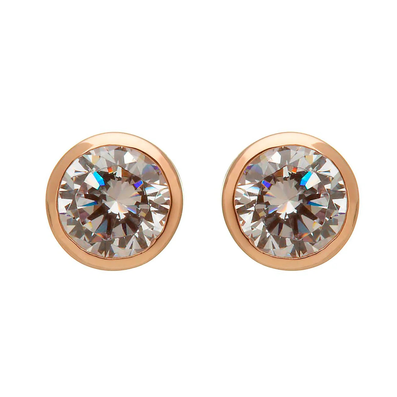 Cubic Zirconia Stud Earrings