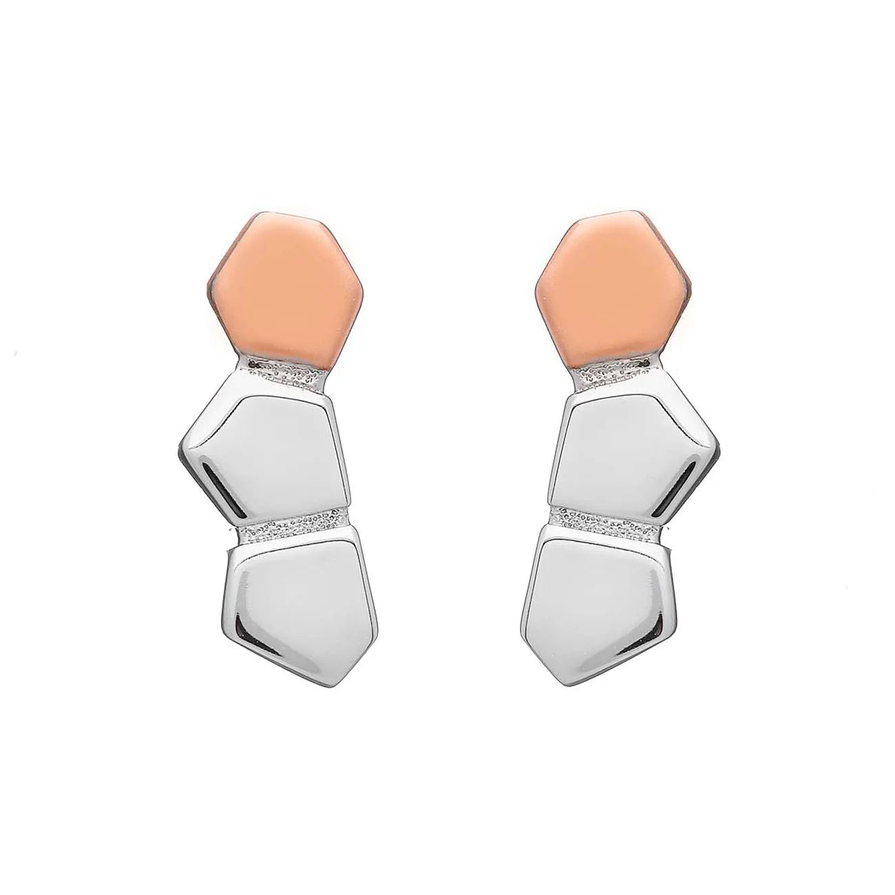 CARIC Stone Stud Earrings