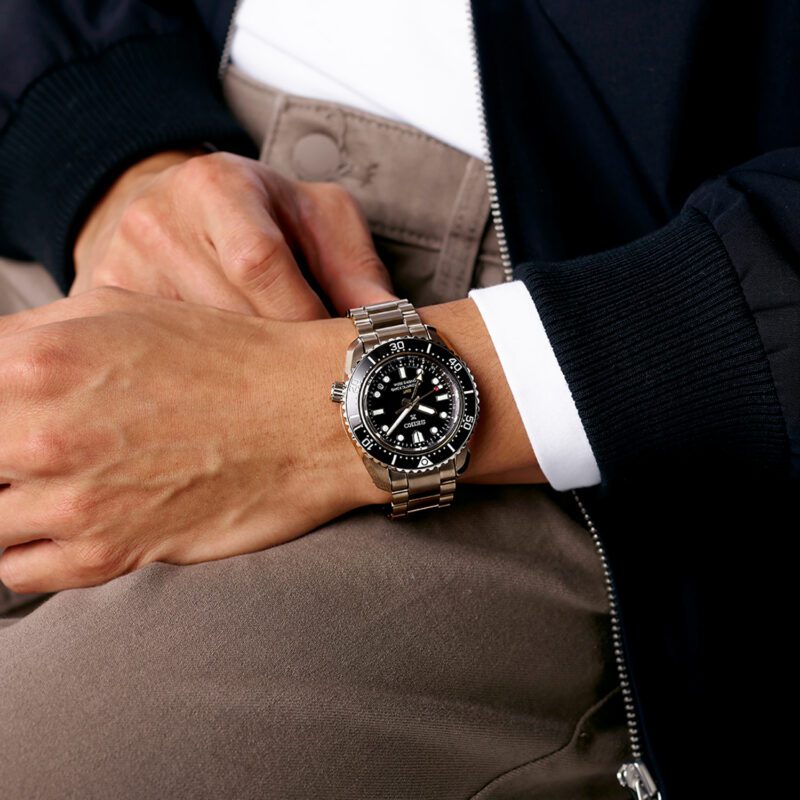 Seiko Prospex Diver’s Watch 1968 300M Heritage GMT in Oceanic Black HBC002J1