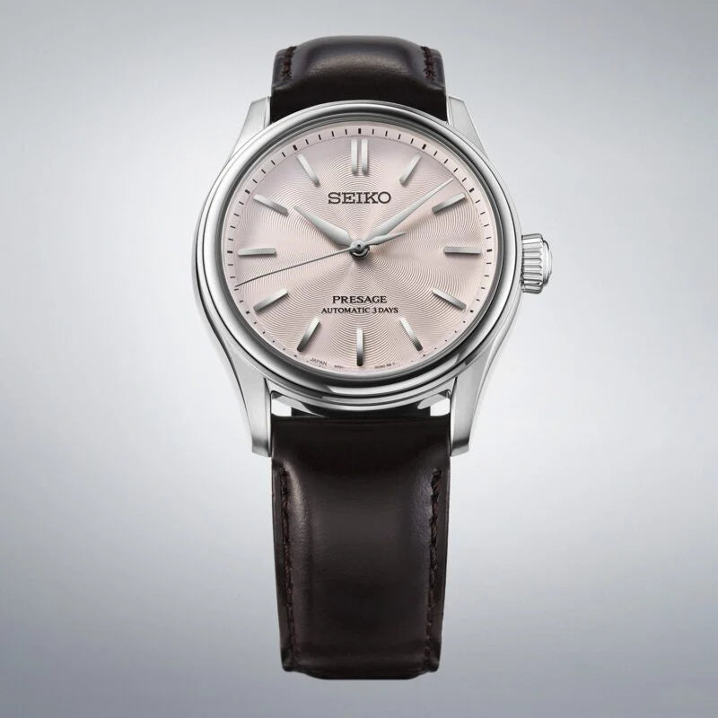 Seiko Presage Classic Series in ‘Sakura Iro’ Cherry Blossom pink HCC003J1