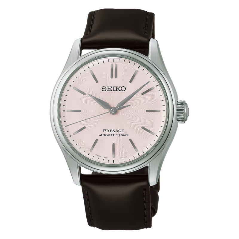 Seiko Presage Classic Series in ‘Sakura Iro’ Cherry Blossom pink HCC003J1