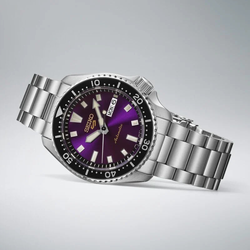 Seiko 145th Anniversary Seiko 5 Sports SKX Limited Edition in Edo Purple HDB003K1
