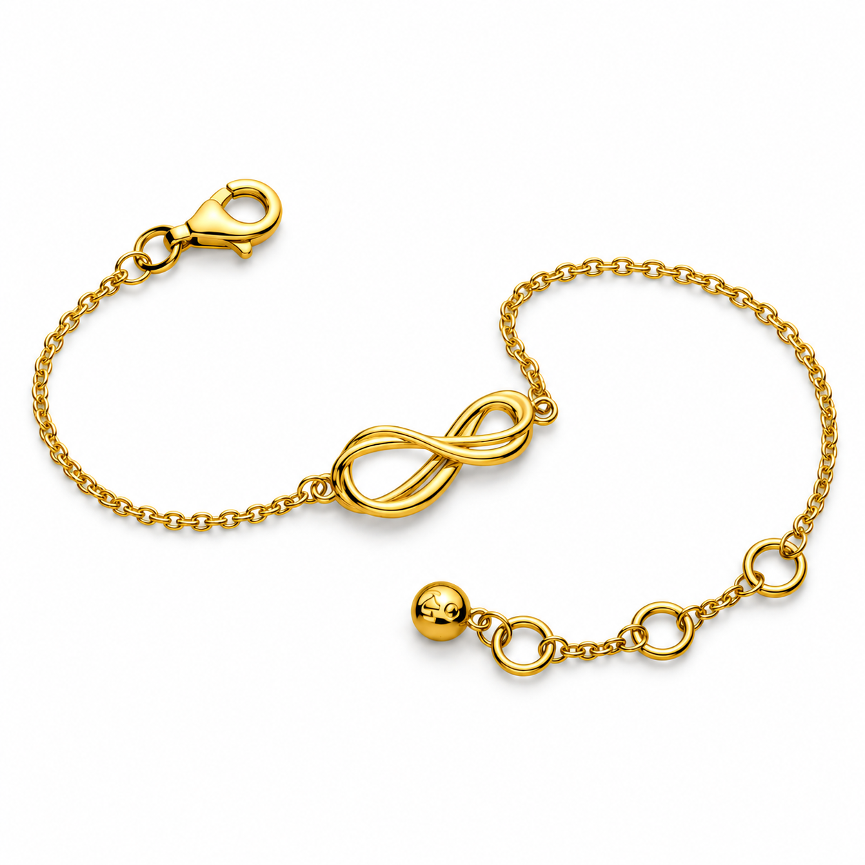 Infinity Mini Golden Bracelet