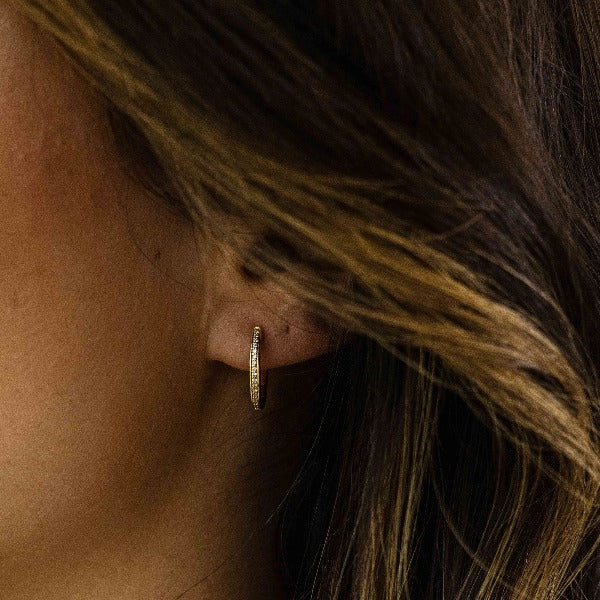 Allure Medium Hoop Earrings